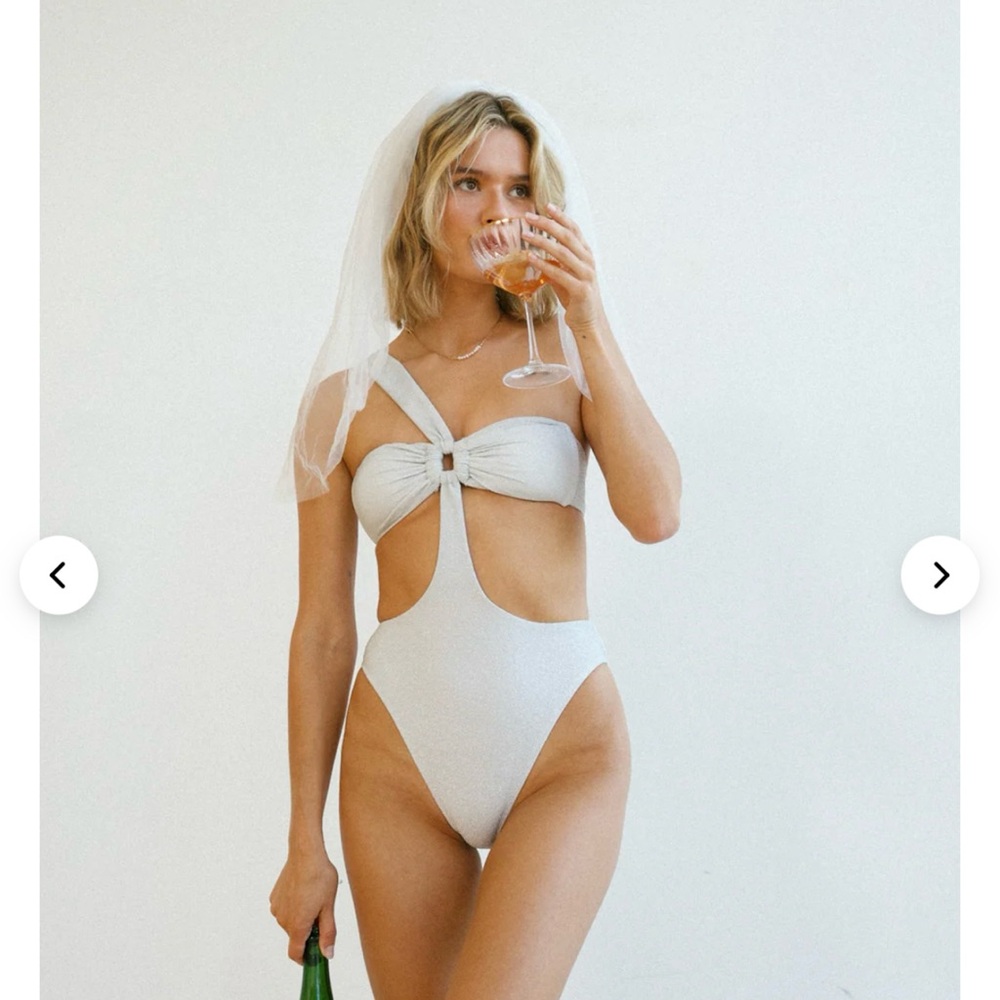 Dippin' Daisy's White One Piece Swimsuit